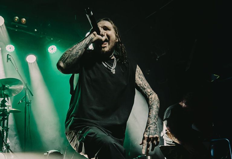 Wage War performing in Adelaide at The Gov